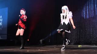 Chaika Bohdan and Chaika Trabant  quotHitsugi no Chaikaquot Duo performance UniCon 2015 Riga [upl. by Birdella]