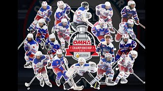 OMHA CHAMPIONSHIPS SEMIFINALS U12BB Oakville Rangers Game vs Barrie Colts [upl. by Ahsinuq]