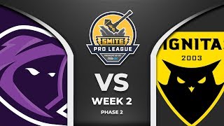 SMITE Pro League Team Rival VS Dignitas Phase 2 Week 2 [upl. by Suilienroc373]