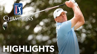 Steve Stricker shoots 5under 67  Round 2  Chubb Classic [upl. by Eerahs299]