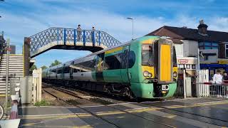 Southern 377 leaving cosham to Southampton [upl. by Gustafson293]