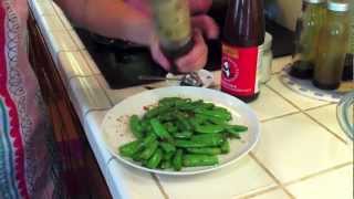 Sugar Snap Peas Stir Fry [upl. by Anen]