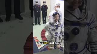 China launches Shenzhou 19 space mission china fyp tech [upl. by Tristas]