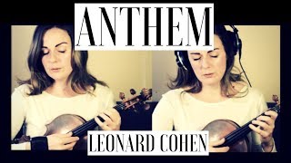 Anthem Leonard Cohen  Amy Viola  Vocal amp Viola Cover [upl. by Refinney]