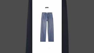 Baggy jeans rhythmsfashion fashion fashionstyle howtostyle outfitideas shorts viralshorts [upl. by Asyral]