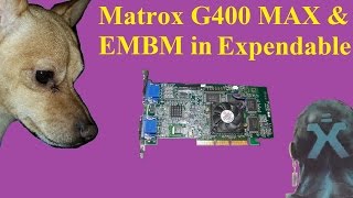 Matrox G400 MAX and bump mapping in Expendable [upl. by Morganstein]