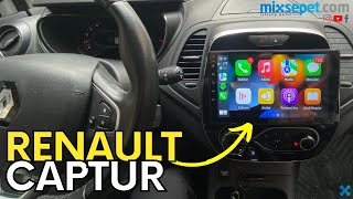 RENAULT CAPTUR 20132019 ANDROİD MULTİMEDYA SİSTEMİ  renault carplay [upl. by Suirradal]