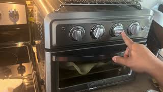 Air Fryer  Convection Toaster Oven by Cuisinart  Product Review [upl. by Suolkcin]