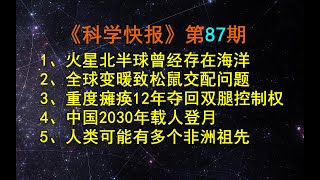 最新研究证实，火星北半球曾经存在海洋！【科学快报】第87期 [upl. by Constanta]