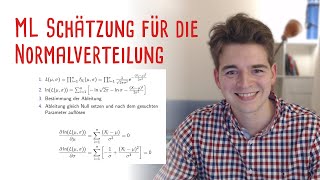 Was ist der Maximum Likelihood Schätzer der Normalverteilung 🤓 [upl. by Fidelas]