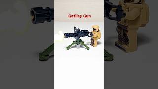 Gatling Gun brick version legostyle gatlinggun legoguns [upl. by Elleval]