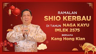 Ramalan Shio Kerbau di Tahun Naga Kayu 2024 Bersama Kang Hong Kian  Sonora Fengshui [upl. by Zahc]