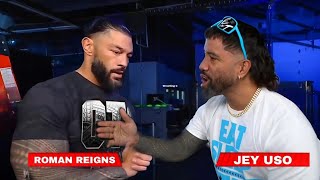 Jey Uso Meet Roman Reigns amp Rejoin The OG Bloodline  Wwe Highlights Today [upl. by Larner]