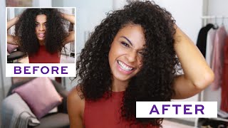 John Frieda Frizz Ease Serum How to Transform Frizzy Hair [upl. by Atilrahc]