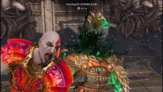 Kratos vs Hjalti The Stolid No Damage  GOW Ragnarok Valhalla DLC [upl. by Ellehcir]