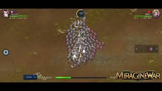 Using Lancers again  Miragine War 1v1 Replays 13 [upl. by Genni]