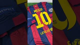 Barcelona 1415 this kit 🥶barcelonacampnoufootballmessigoatshortvideo [upl. by Leontine124]