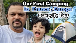 camping in france hindi vlog  campsite tour  hindi travel vlogs  europe travel vlogs  camping [upl. by Girhiny704]