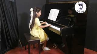 Minuet in C Classical Grade 1 Piano Exam Distinction Performance Aheli Rodrigo [upl. by Nirag]