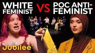 White Feminist vs POC AntiFeminist  Middle Ground [upl. by Meldoh]