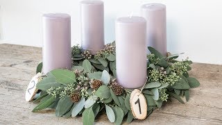 DIY Advent wreath by Søstrene Grene [upl. by Sender764]