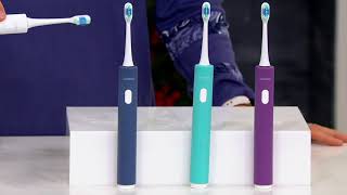 Soniclean PRO 5800 Rechargeable Toothbrush with 8 Brush Heads on QVC [upl. by Ahsinid]