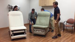 UMF Medical takes on a typical power exam table [upl. by Delano]