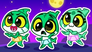 ¡Los tiburones zombis no muerden 🧟‍♂️ Baile zombie 🧟‍♂️ Los mejores dibujos animados para niños [upl. by Gnov]