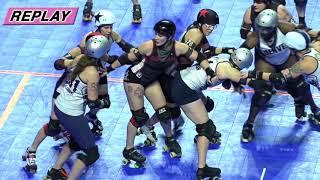 2017 International WFTDA Championships Game 15 Denver Roller Derby vs Gotham Girls Roller Derby [upl. by Simpson780]