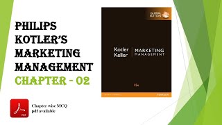 Marketing management chapter  2  Philips Kotler  Kotler Keller  IBPS SO marketing mains [upl. by Linnie]