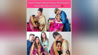 Javeria Abbasi Nikhha pictures with daughter and family warm our hearts [upl. by Nathanial994]