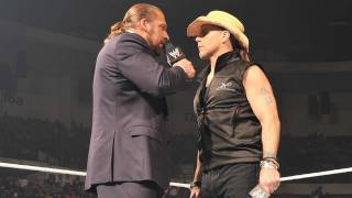 Raw Shawn Michaels makes a case for Triple H [upl. by Enylodnewg]