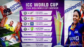 ICC Womens T20WorldCup 2024  October 4 to 20  LIVE on DD Sports 📺 DD Free Dish [upl. by Urbanus]