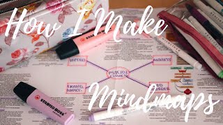 How I Make Mindmaps amp Study Effectively  Beauticole [upl. by Acissj786]