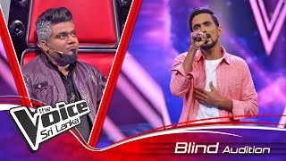 Wikasitha Hemachandra  Sihina lowak සිහින ලොවක්  Blind Auditions  The Voice Sri Lanka [upl. by Lezirg]