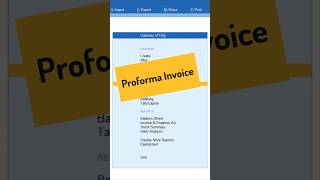 how to print Proforma Invoice in TallyPrime like a pro [upl. by Ragucci]