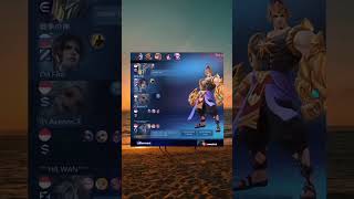 aura si hitam emang beda ☠️ mobilelegends memesml mlbb memesmlbb memes mobilelegendsid [upl. by Anneirb]