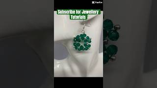 jewelrymaking jewelrytutorial earrings beadedjewellery beads jewellerybusiness [upl. by Ansley]