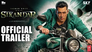 Sikandar  Official Trailer  Salman Khan Rashmika MandannaSuniel Shetty AR Murugadoss Concept [upl. by Nnalatsyrc406]