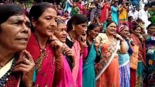 Kumaoni JhodaChanchari  पोथिंग कपकोट की चांचरी । वर्ष 2016 [upl. by Ttocserp487]