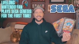 Nintendo Fan Plays Sega Genesis for the First Time Reaction and Thoughts [upl. by Alecram]