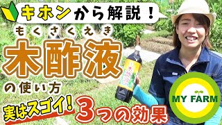 【木酢液の使い方】家庭菜園で役立つ３つの効果！初心者の方向けに基本から解説します│かっちゃんの有機栽培ｺｰｻﾞ [upl. by As]