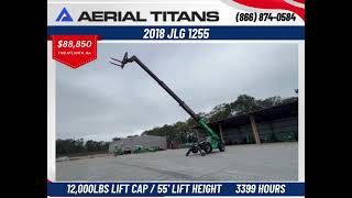 2018 JLG 1255 SN3165 [upl. by Aylmar]