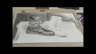 Art Lesson How to Draw Boots [upl. by Aaron]