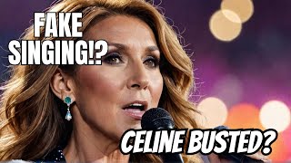 Celine Dion Caught Lip Syncing at Olympic Opening Ceremony [upl. by Selina595]