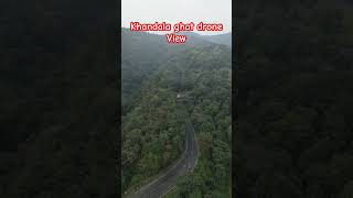 Khandala ghat drone view [upl. by Aiuqcaj]