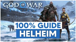 God of War Ragnarök  HELHEIM 100 Guide ALL Collectible Locations [upl. by Naoma573]