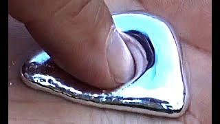 GALLIUM Liquid Metal with Super Destruction Power Gallium vs Aluminum [upl. by Hild34]