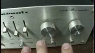 O Rei do Som  Amplificador Marantz Model 1090 [upl. by Haelem484]