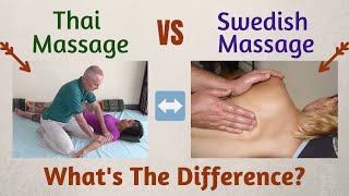 How is Thai Massage Different From Swedish Massage [upl. by Nanfa]